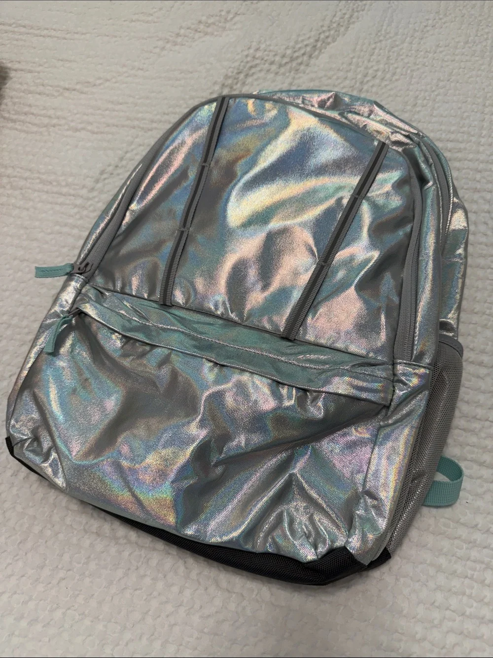 Lands End shiny iridescent
